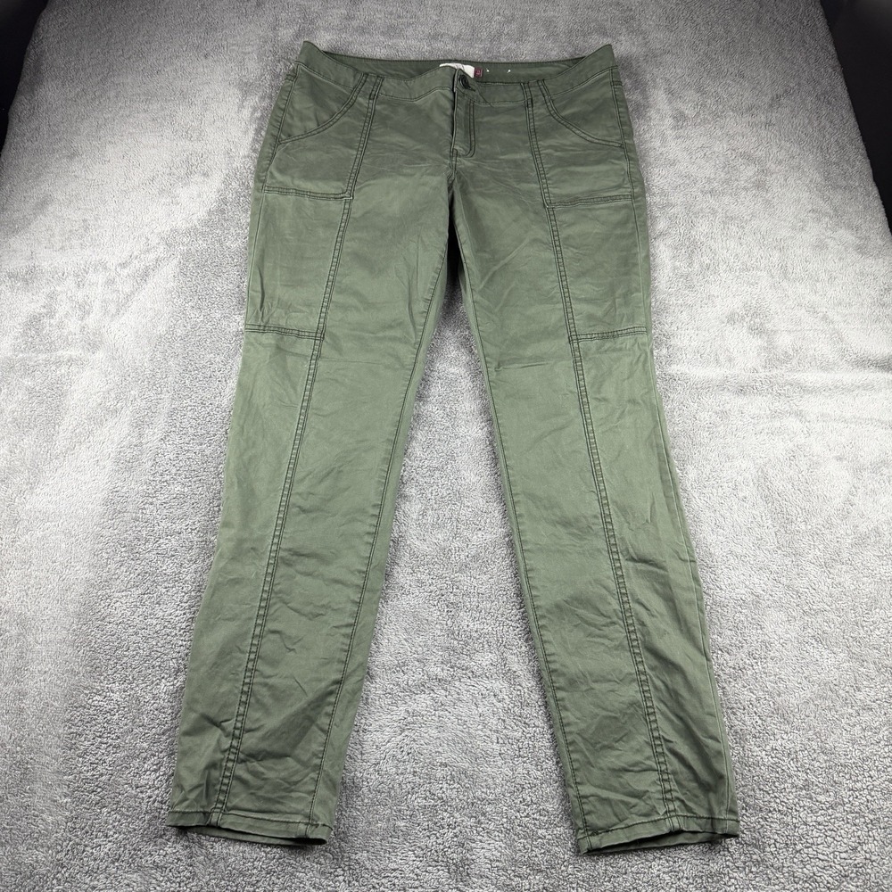 SO Pants Mid Rise Pants Juniors 15 Green‎